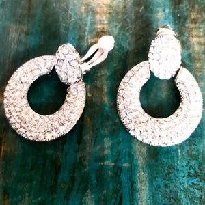 Pave Diamante Earrings